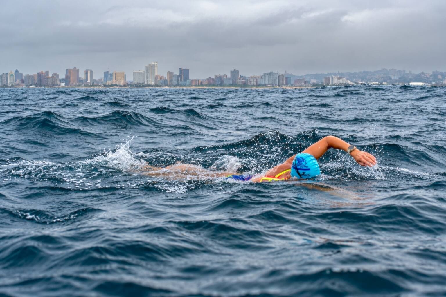 Carina Bruwer completes 17 km Durban to Umhlanga ocean crossing for marine conservation